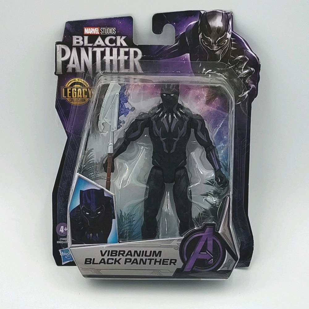 Black Panther Vibranium Wakanda Silver Sword Marvel 6" Figure Toy SEE BB3.3WA75
